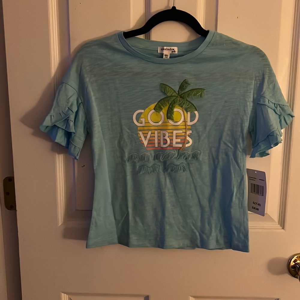 Good vibes girls top